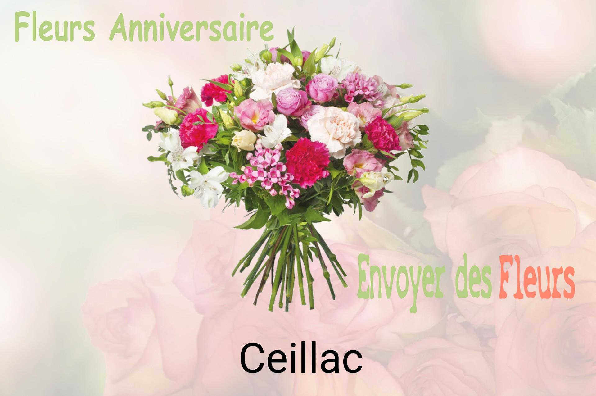 Bouquet de fleurs d’anniversaire livré à Ceillac
